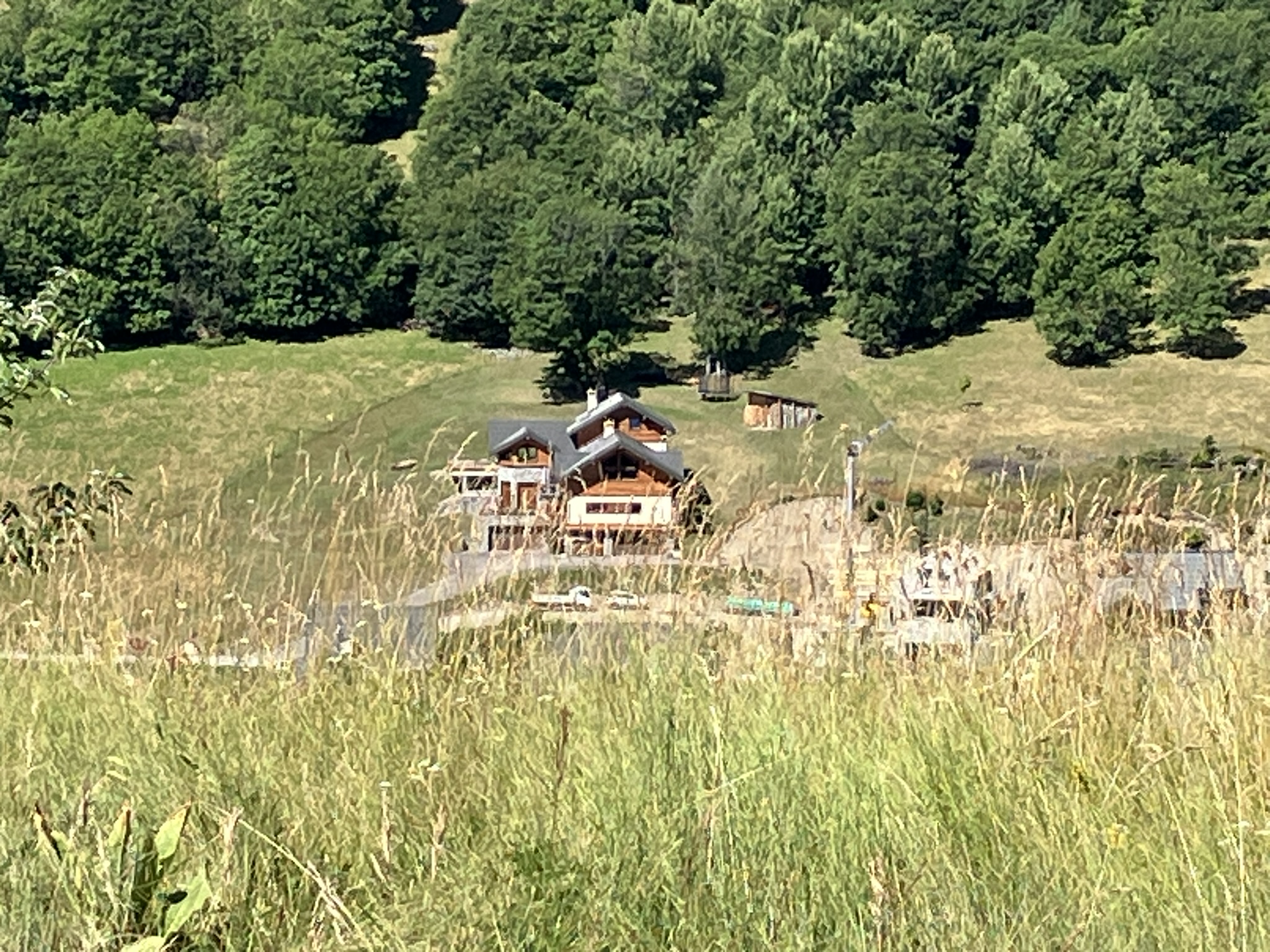 Chalet en été